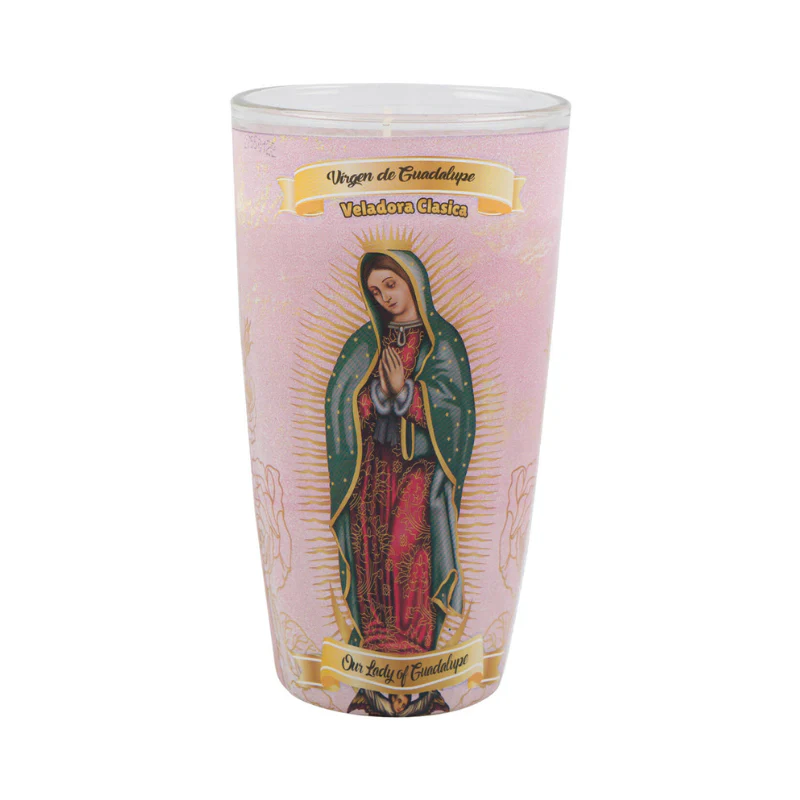 Veladoras Virgen Guadalupe Michelada